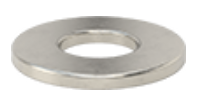 90107A033 Washer for 1/2", (0.531" ID, 1.25" OD)