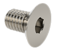 92125A234 Screw Conical Flat Head M6 x 1