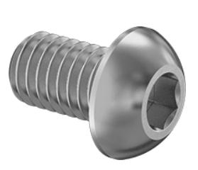 94500A314 Screw Button Head Hex Drive, M6 x 1mm, 10mm