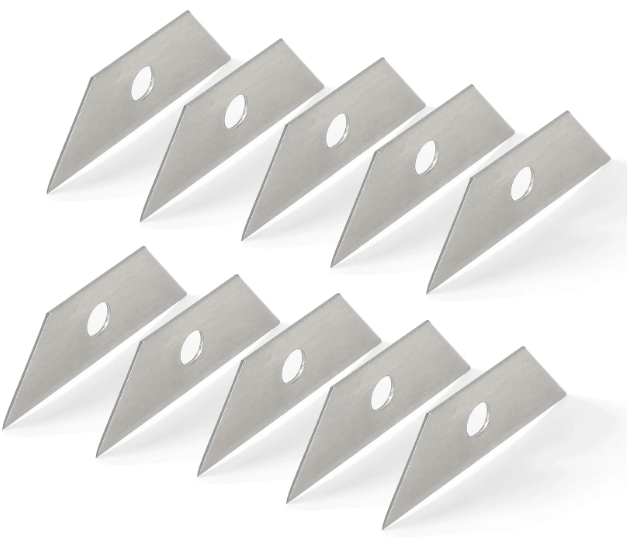 WORKPRO 5PCS Utility Knife Blades SK5 Mini Blades for Mini Knives Small Blades
