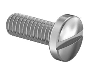 90283A193 Screw Pan Head Slotted 8-32 7/16"