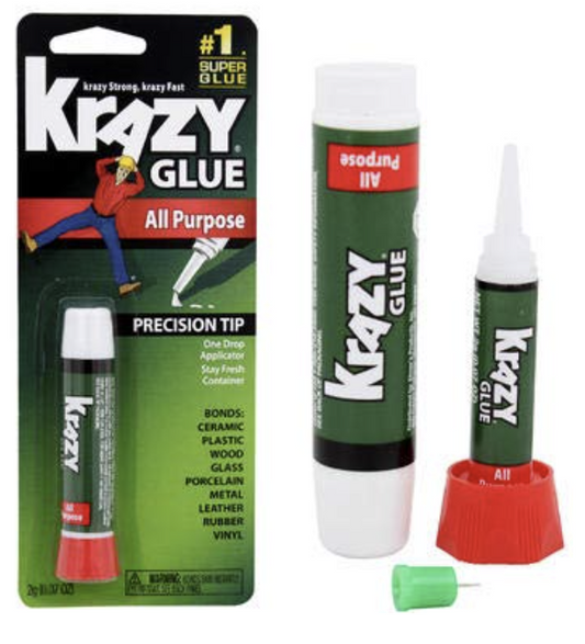 Krazy Glue KG585 Instant Purpose Tube 0.07-Ounce