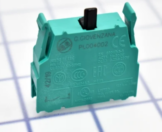 PL004002 Contact blocks with screw terminals – 1NO (PEGASUS)